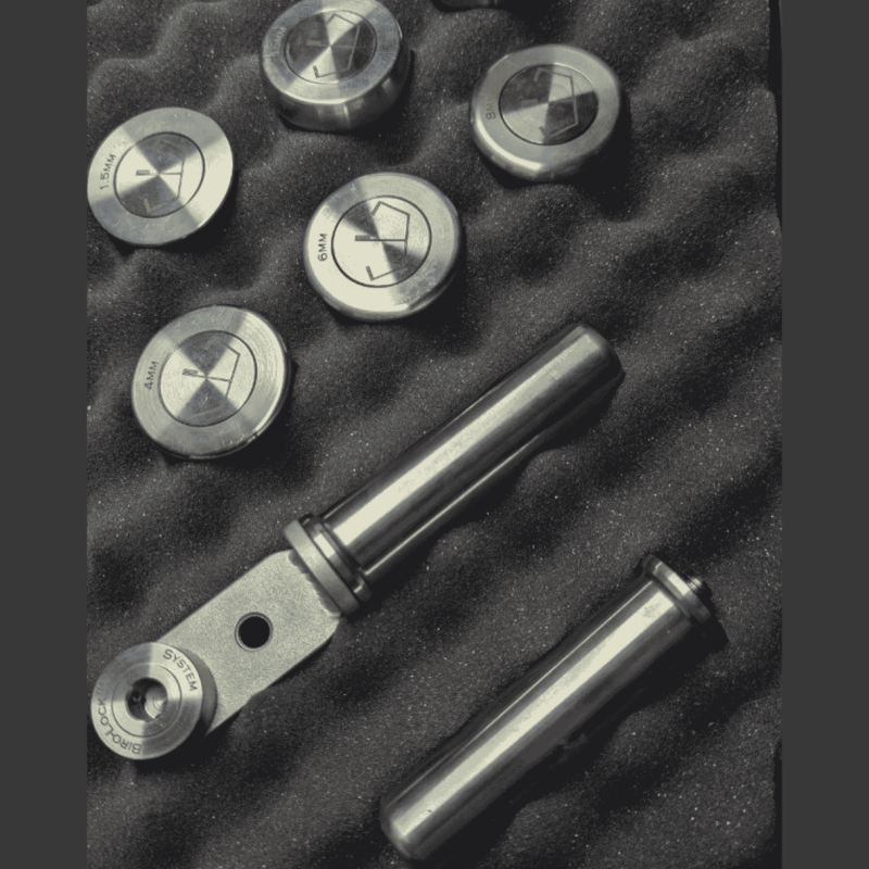 Freehand Roller Detailer Premium топтому 6 бөлүк. (Biro-LockTM,50 мм, 1.520 мм)